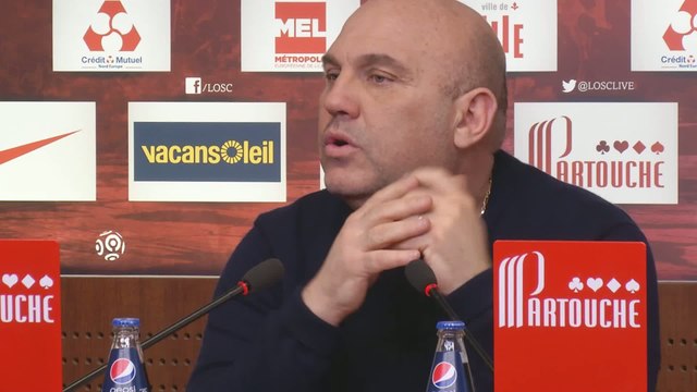 Foot - L1 - LOSC : Antonetti «Je n'aime pas parler de football fictif...»