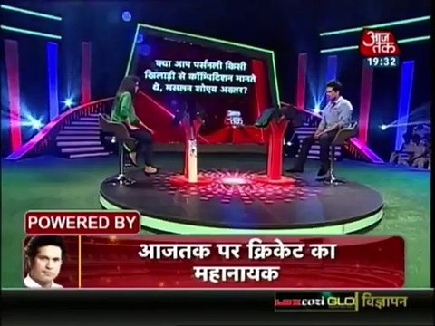 Sachin Response on Shoaib Akhtar Vs Waseem Akram Do You See Shoaib Akhtar As Competitor??