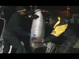 Bari - Sette quintali di marijuana su un gommone, arrestati due albanesi (18.03.16)