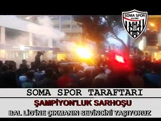 Taraftarımız ve Soma Spor'lu Futbol'cularımız Tek Yürek Oldu...