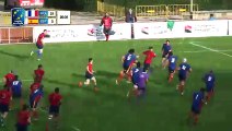 Replay M1 rugby europe U18 championship FRANCE v SPAIN