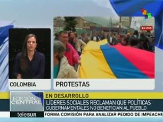 Colombia: sindicatos definirán fecha de paro nacional indefinido