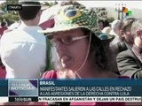 Brasil: continúan las manifestaciones en apoyo a Lula da Silva