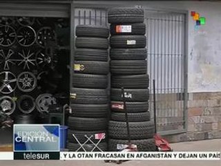 Venezuela: limitada oferta de llantas de transnacionales