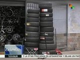 Venezuela: limitada oferta de llantas de transnacionales