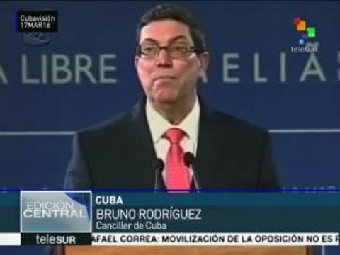 Cuba vuelve a exigir a Estados Unidos el fin del bloqueo