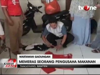 Warga Tangkap Wartawan tvOne Gadungan