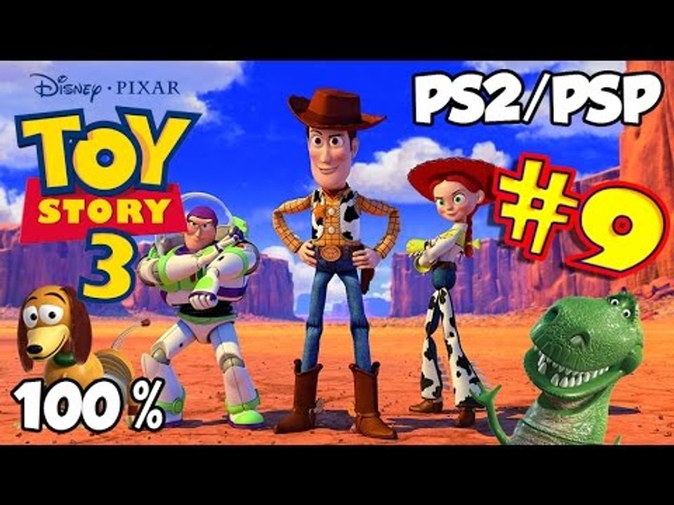 Disney's Toy Story 3 Walkthrough Part 9 - 100% (PS2, PSP) Level 9 - Eye in the Sky