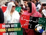 PPP Protest Against Musharaf Departure -18 March 2016
