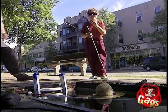 Epic Old Man - Water Hole Prank!