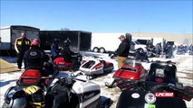 Montage of 2015 Cedar Springs 500 Michigan Snowmobile Snow Drag Races