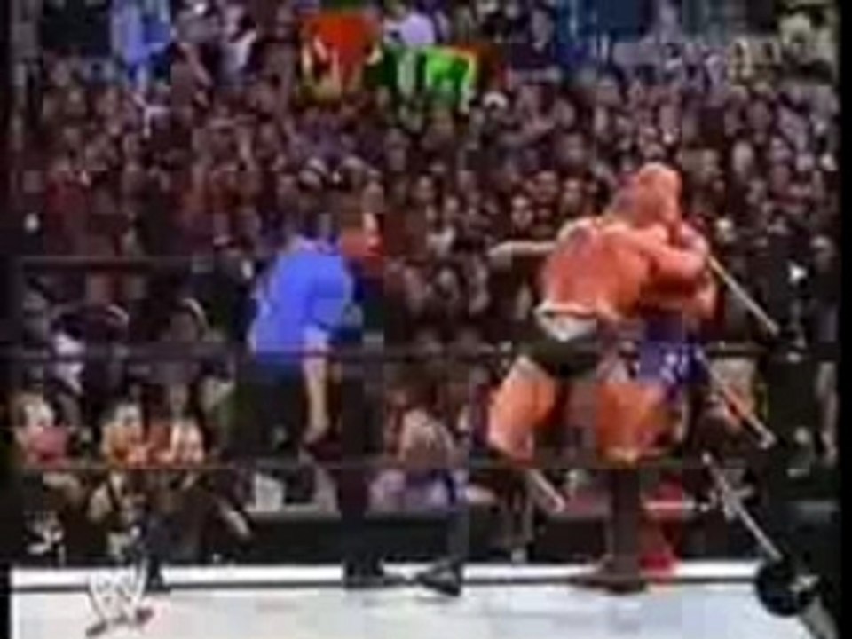 Kurt angle german suplex brock lesnar DAM