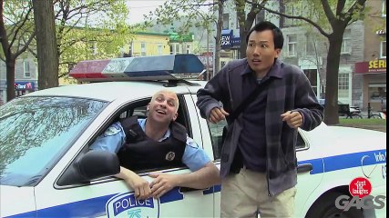 Lazy Sleeping Cop Prank - Throwback Thursday