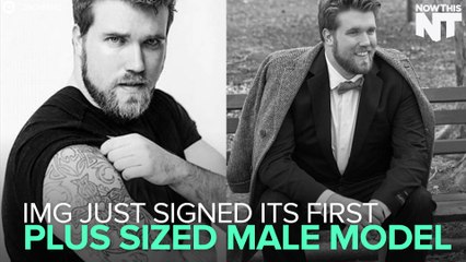 Meet IMGs First Male Plus Sized Model