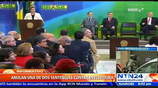 Cámara de Diputados en Brasil inicia trámite para un eventual juicio político contra Dilma Rousseff