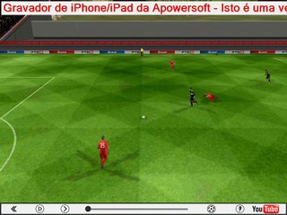 Matou no peito e  gollll .. mas... foi contra...