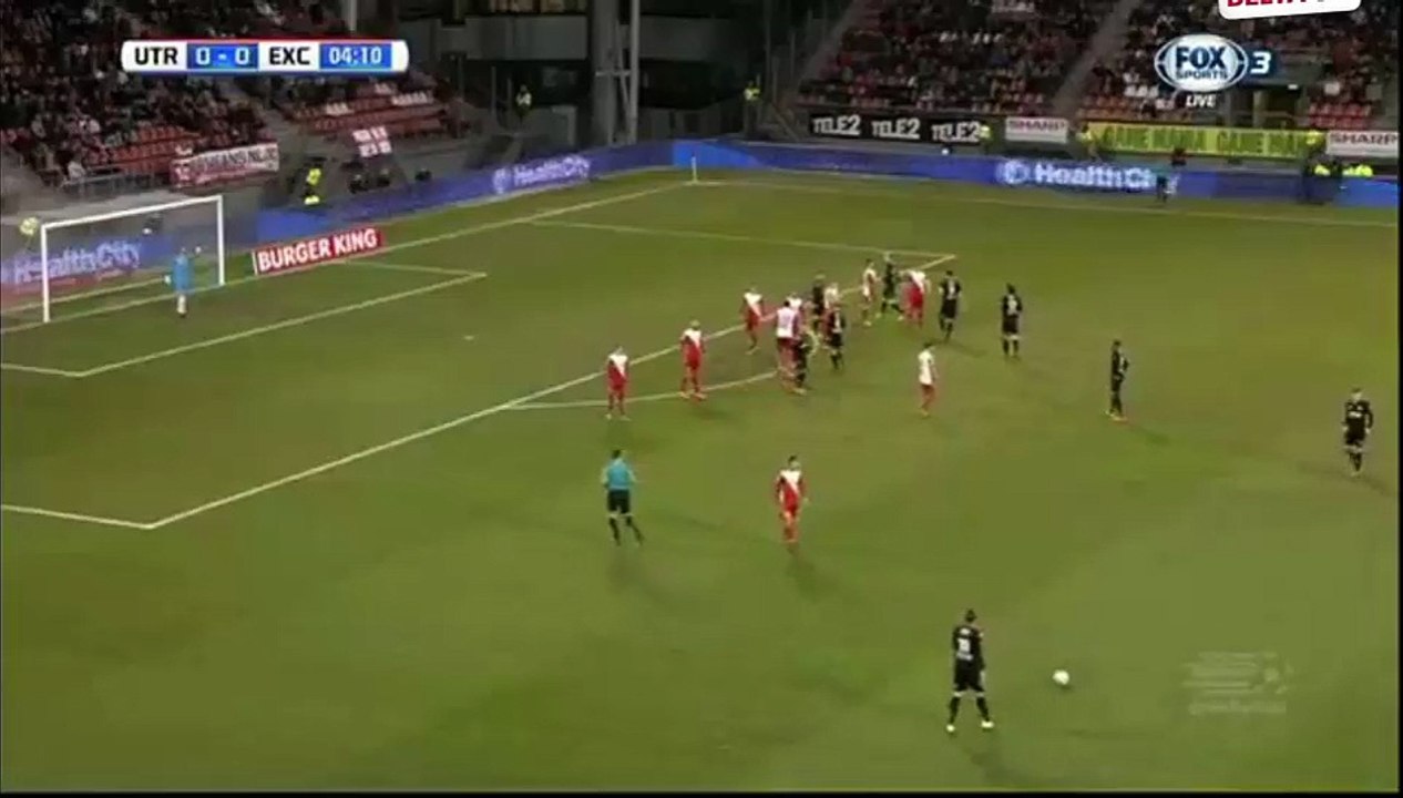 Ricky Kruys Goal - FC Utrecht 0 - 1 Excelsior  18.03.2016