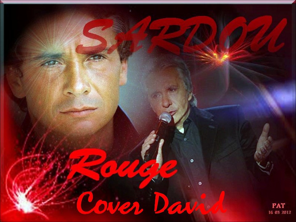 Michel Sardou - Rouge Cover David