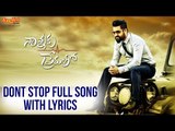 Dont Stop Full Song With Lyrics II Nannaku Prematho Movie II Jr. NTR | Rakul Preeet Singh | DSP