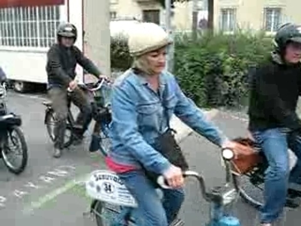 Solex Millenium Démarrage randonnée solex