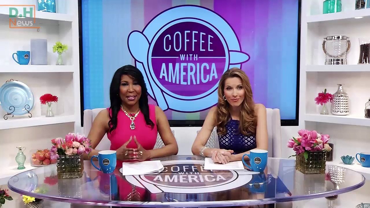 Derek Hough on "Coffee with America" show about his partnership with Hilton Hotels & Resorts - March 17, 2016