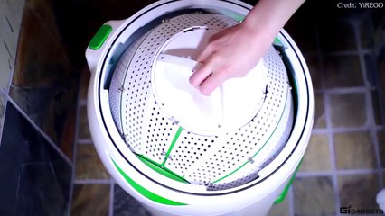 Elektriksiz Çalışan Çamaşır Makinesi