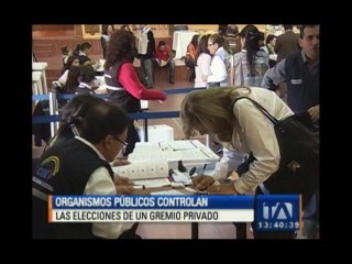 Descargar video: El CNE organiza elecciones en el Colegio de Abogados de Pichincha