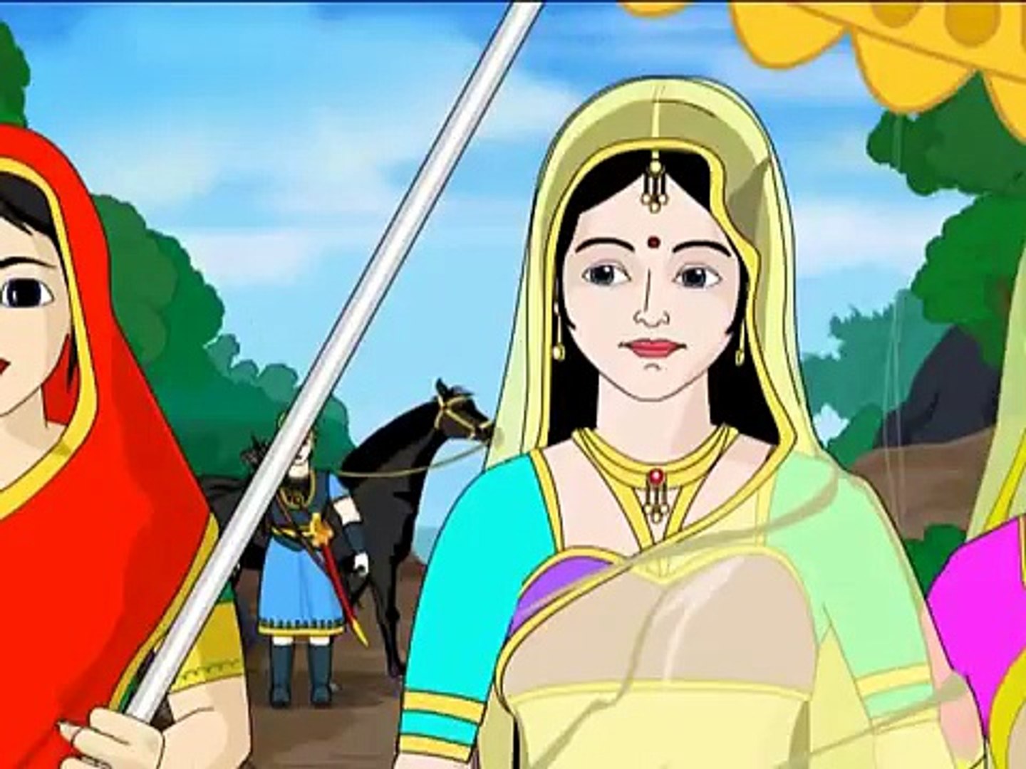 Vikram Betal Cartoon in Hindi - Two Friends and A Princess - Story for Kids  in Hindi - Dailymotion Video