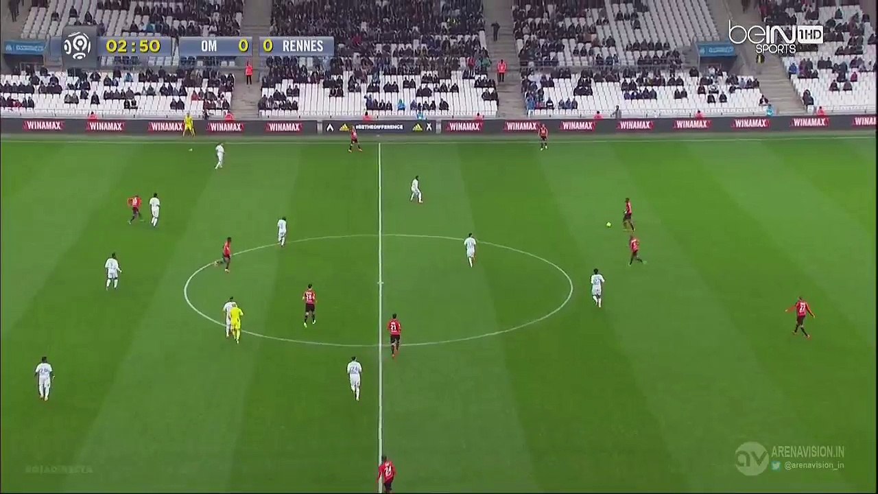 0-1 Yoann Gourcuff Goal - Marseille 0 - 1 Rennes 18.03.2016