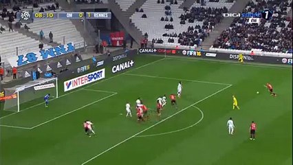 Fallou Diagne Goal HD - Marseille 0-2 Rennes - 18-03-2016 -