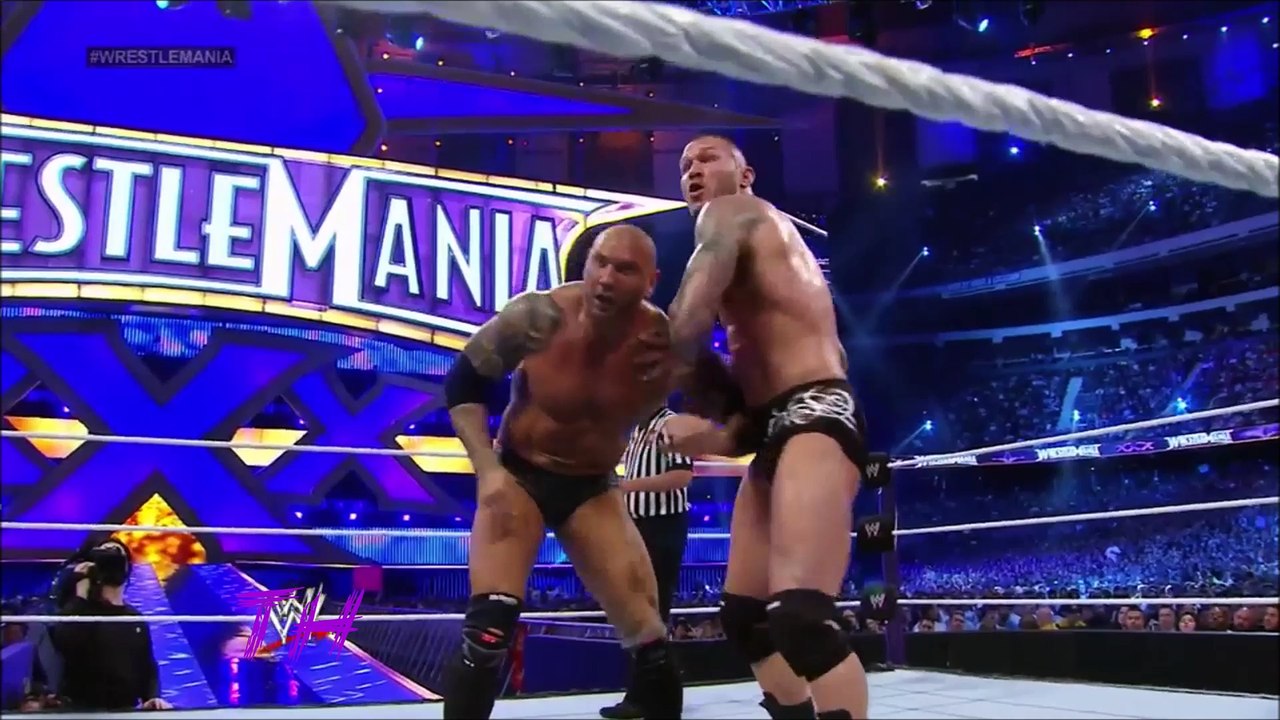 Daniel Bryan vs Randy Orton vs Batista Highlights HD Wrestlmania 30