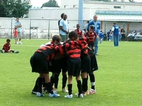 encouragements avant le match