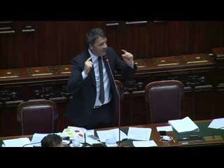 Roma - Consiglio europeo, la replica di Renzi alla Camera (16.03.16)