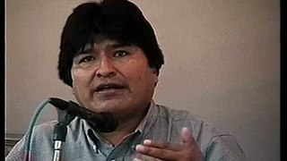 Evo Morales Aug 2003
