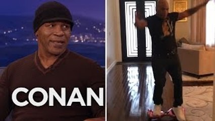 Mike Tyson Vs. The Hoverboard - CONAN on TBS