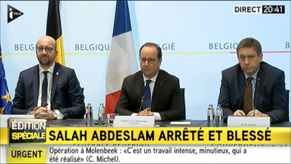 Hollande: la France va demander "très vite" l'extradition de Salah Abdeslam