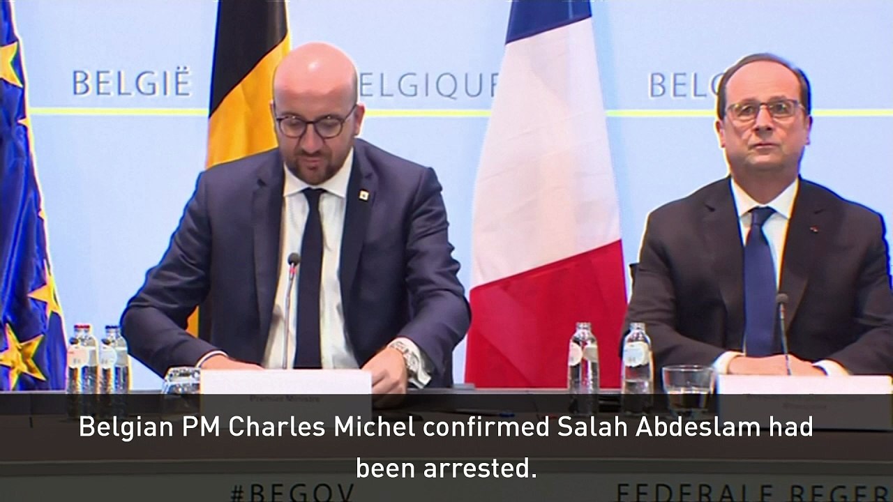 Paris attacks suspect Salah Abdeslam caught in Brussels