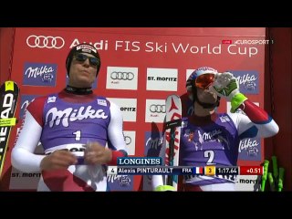 Alpine Skiing 2015-16 World Cup Men's SuperG St. Moritz Finals 17.03.2016