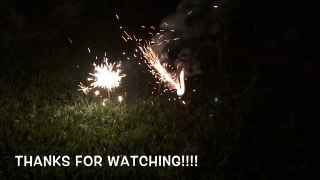 FIRE Work Fun FOR Kids!!! Sparklers and lights!!