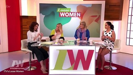 Katie Price is left red-faced after misplaced pregnancy joke back-fires on Loose Women