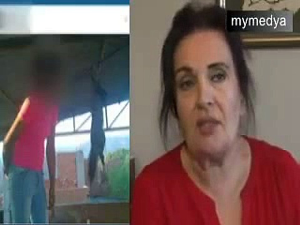 Kediyi İp İle Asıp Sevgilisini Tehdit Eden Kız