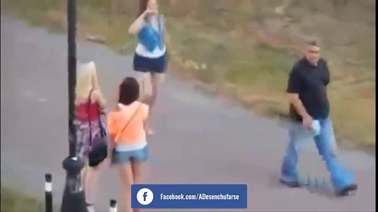 Funny Drunk Girl in Public