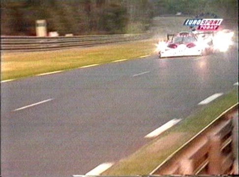 Flying Mercedes LeMans Crash