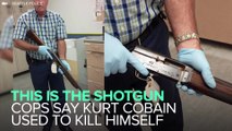 Police Release Pictures Of The Gun Kurt Cobain Used To Kill Himself