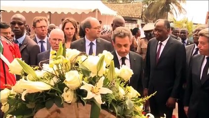 Attaque de Grand-Bassam  Nicolas Sarkozy s'incline sur la mémoire des victimes [18.03.2016]