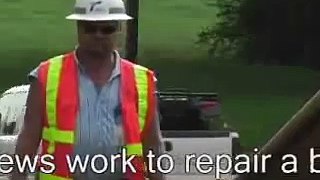 TxDOT: Working For You - Base repair on SH 43 in Tatum