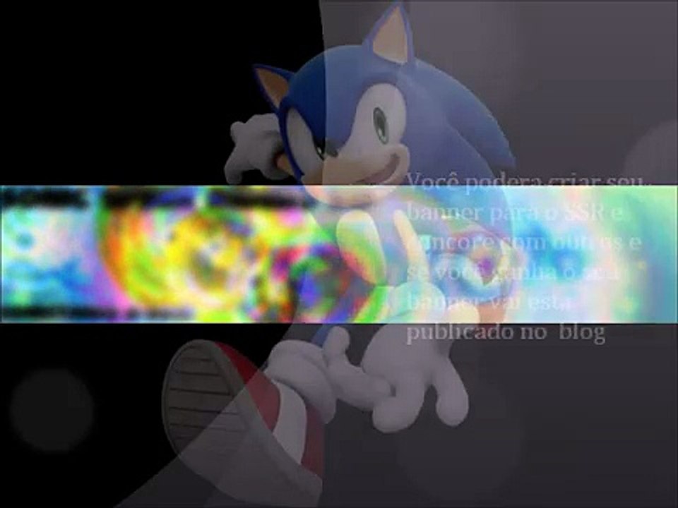 Concurso Seu Banner No Sonic Speer Riders