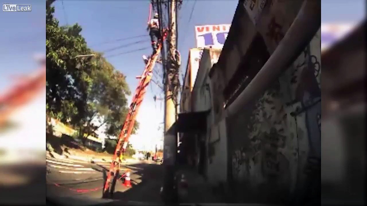 This electrician man had 9 lives