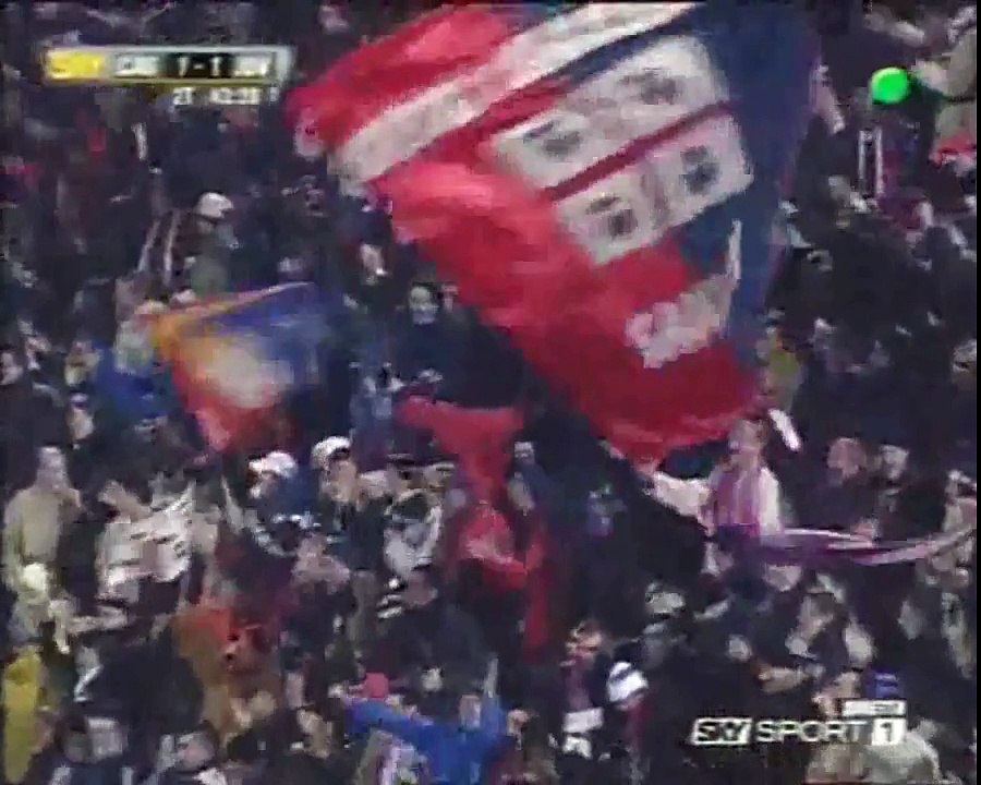 Meraviglioso gol di Gianfranco Zola  (Cagliari-Juventus 1-1 Commento di Fabio Caressa)