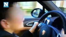 Un garçon de 9 ans au volant d'un Porsche Cayenne en Belgique